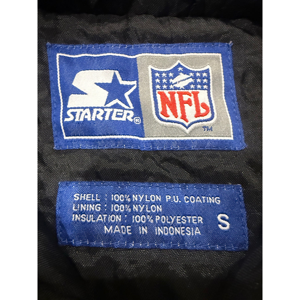 Steelers Starter Pullover puffer Size Small