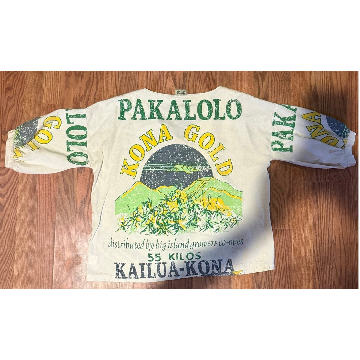 Jaded Gypsy Kona Gold Harvest Fields Top Size S/M