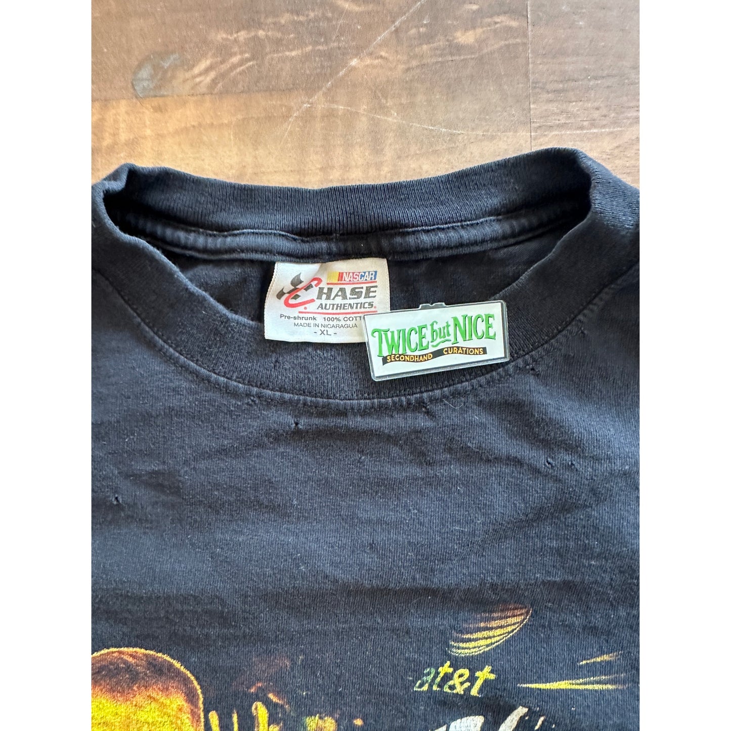 Vintage At&t Jeff Burton Nascar Size XL