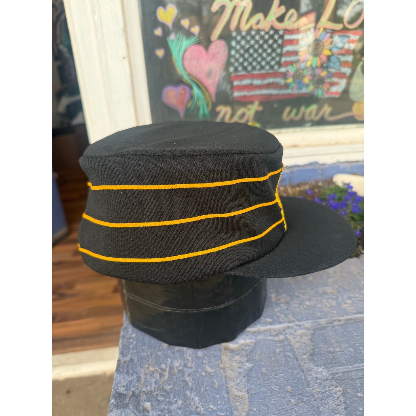 Vintage Michelob Beer Military Pill Box Cap