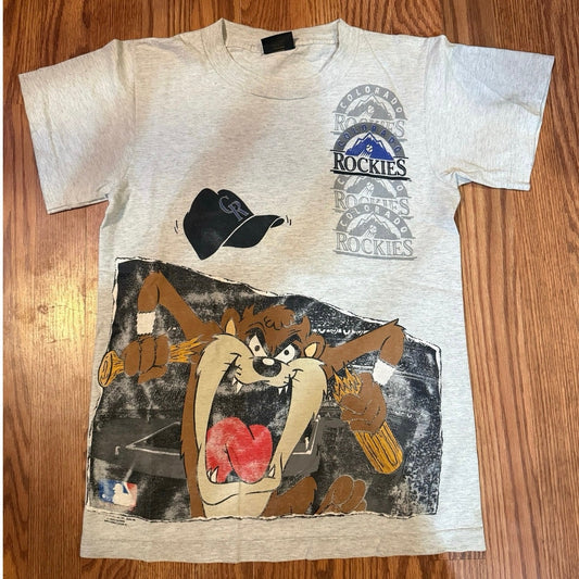 1991 Colorado Rockies Taz Bat Breaker Size Small