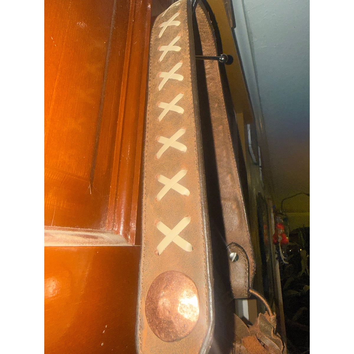 Double J Saddlery BT143 - Brindle Cowhide Big Tote NWOT