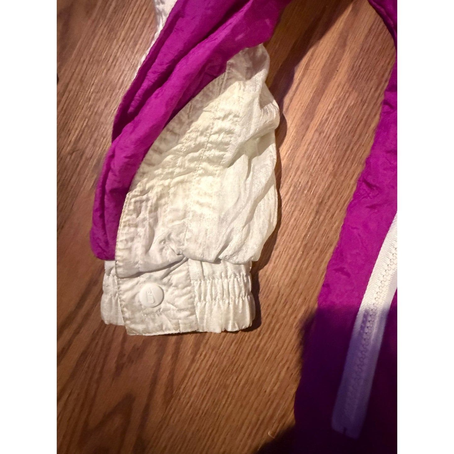 Nike Elite Pink Purple and White Windbreaker Size Small