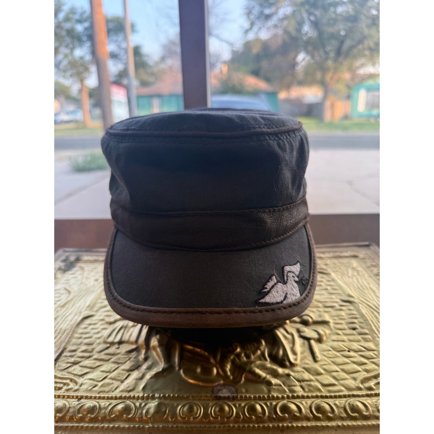 Carlos Santana Special Lined Peace Hat Velcro Back