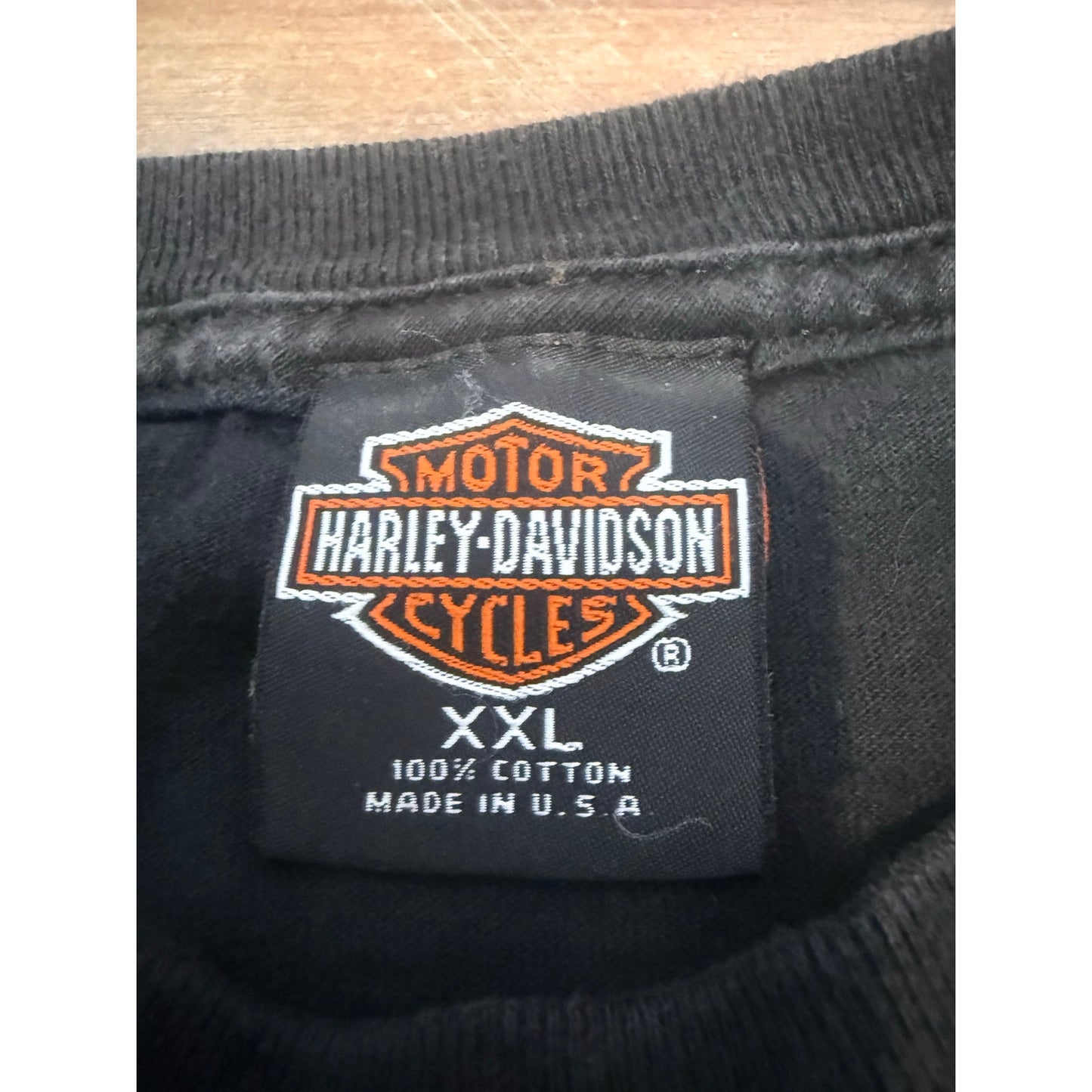 Y2K Harley Davidson Germany Flame Long Sleeve Size XXL