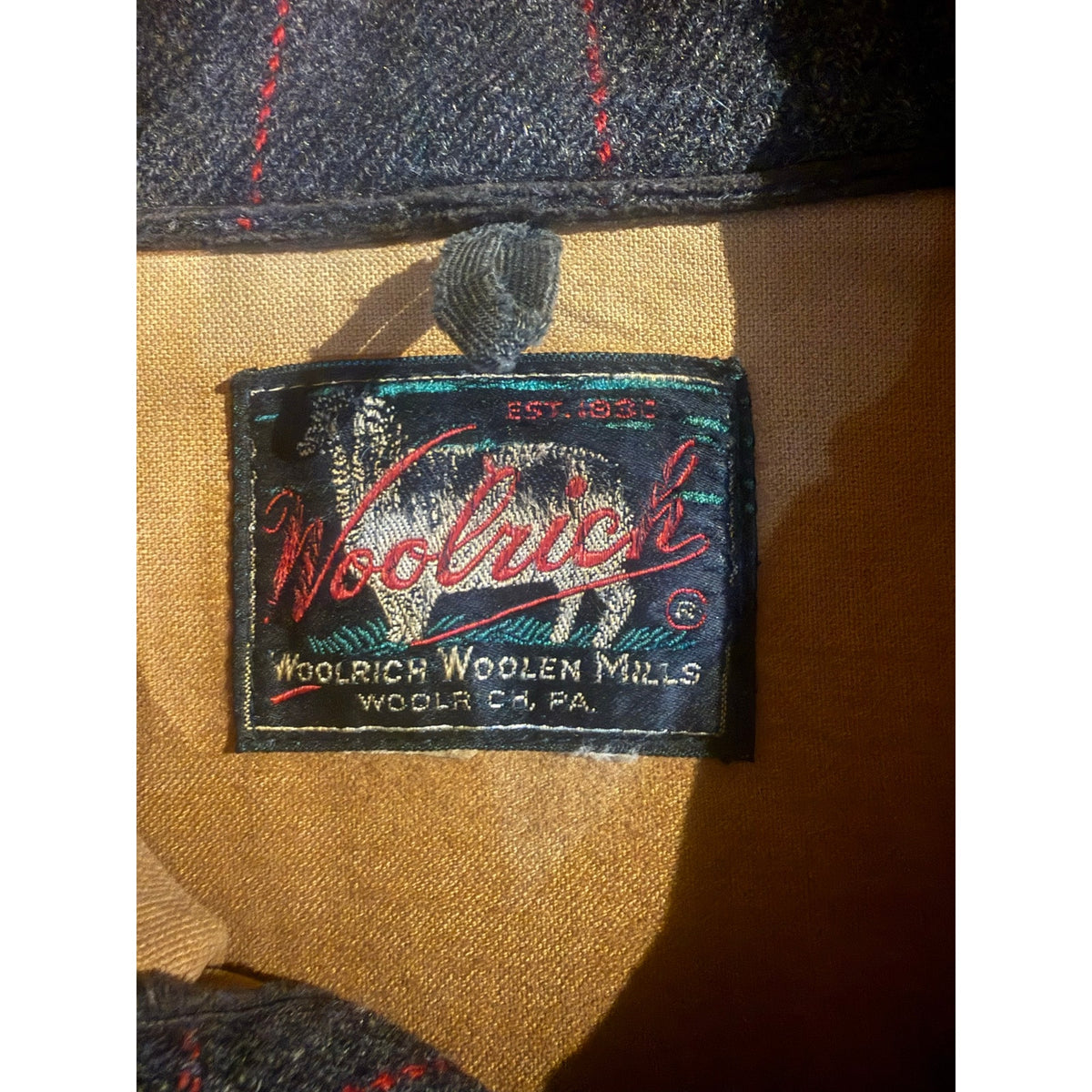 30's Woolrich Mackinaw Hunting Jacket size XL