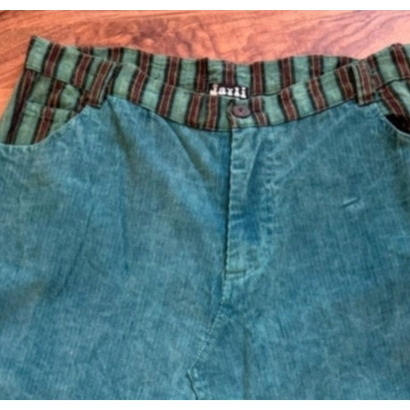 Y2K Corduroy Maxi Pant Skirt Size Large