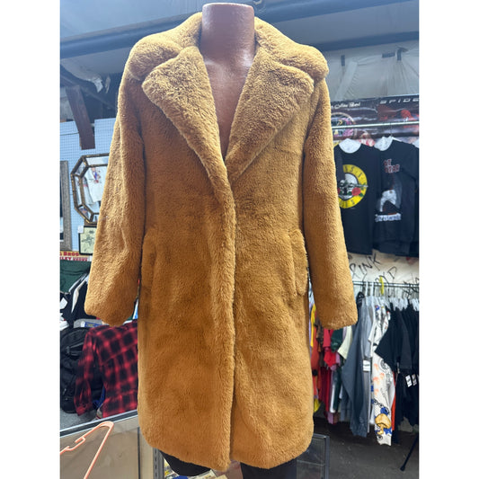 Time and Tru Faux Fur Coat