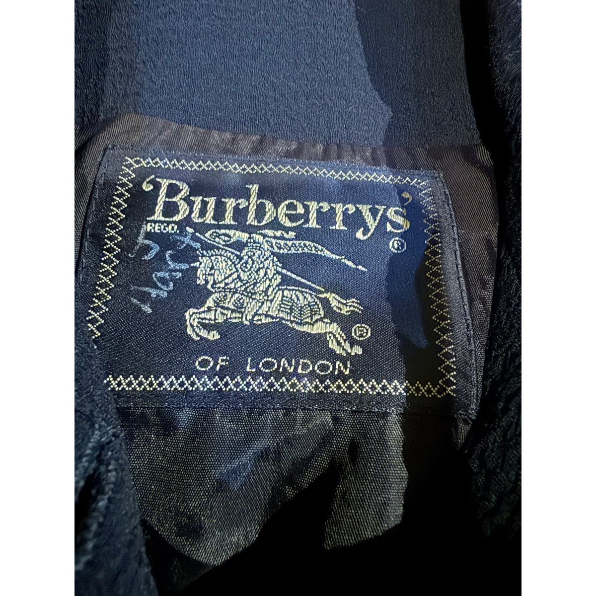 80s women's Burberrys wool crepe 2-piece pant suit size 12