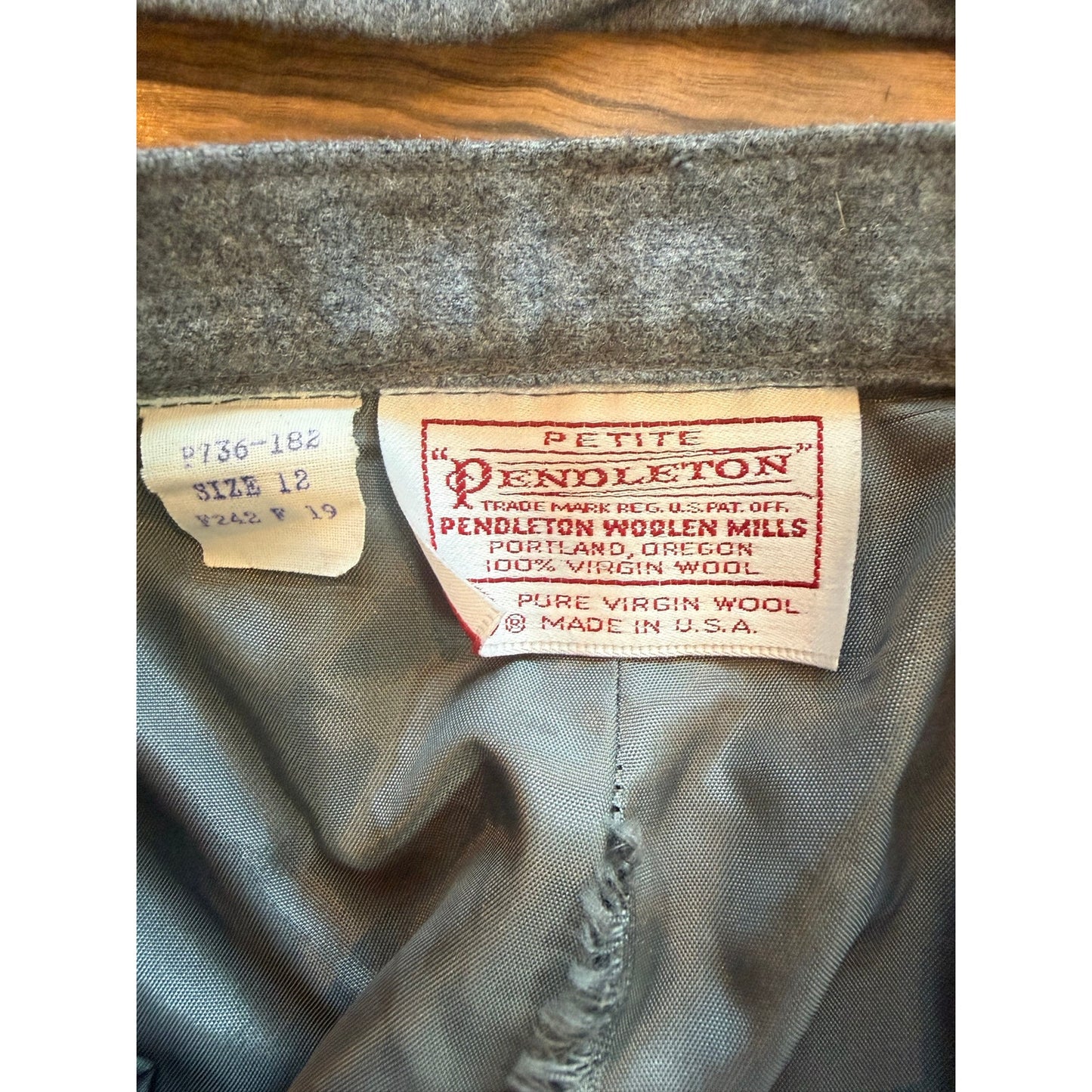 Pendleton Wool Suit Jacket and Pants Size 12