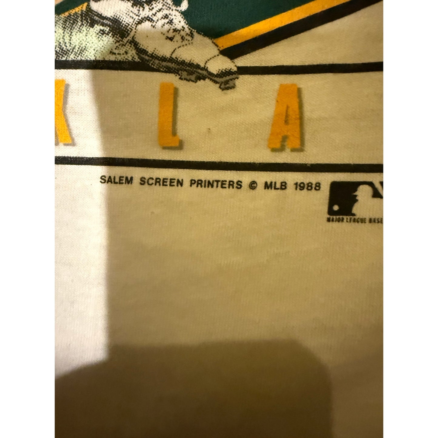 Vintage Jose Canseco 1988 NWT Oakland Athletics Size XL