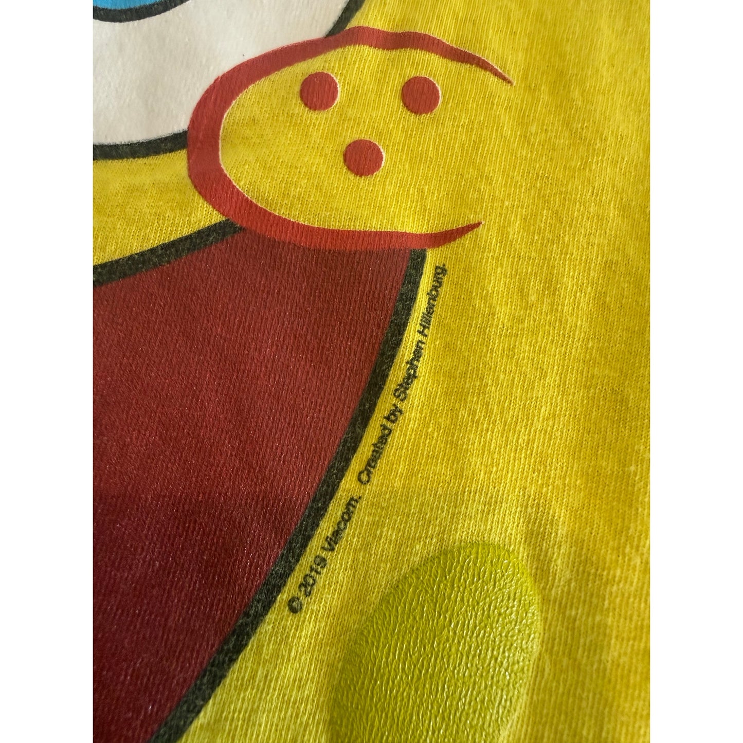 SpongeBob shirt Face Size Small