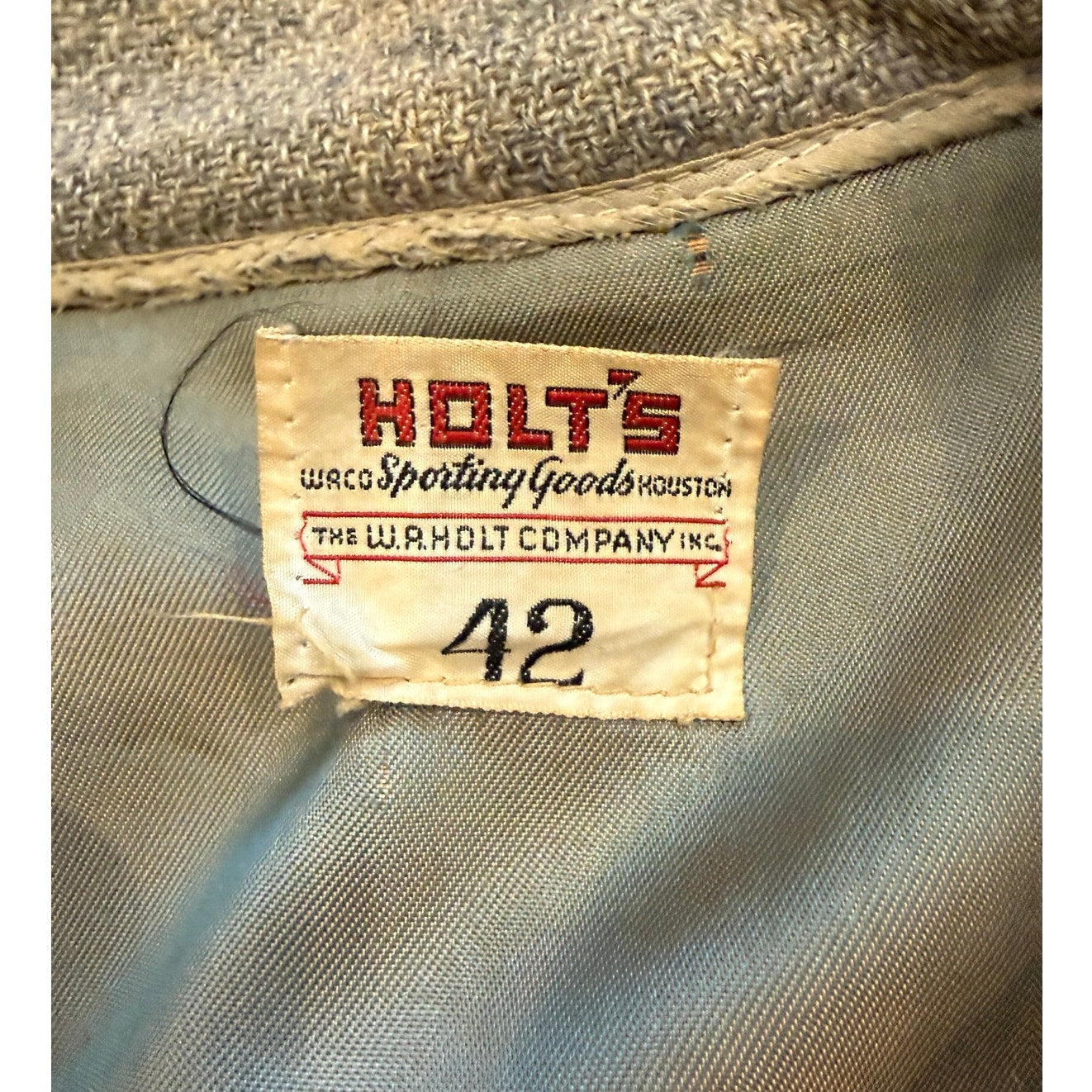 1950s Co-Champs Football Letterman Jacket Size Md