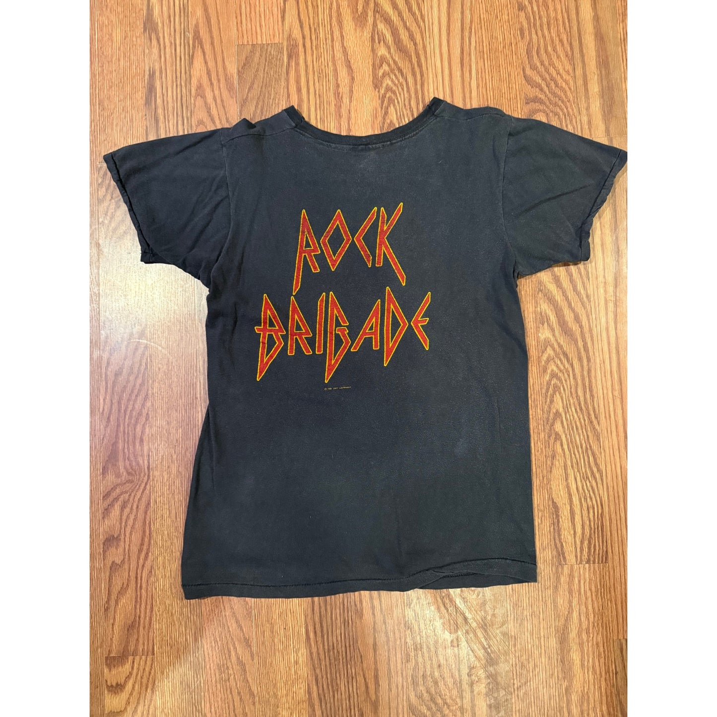 80s True Vintage Def Leppard Rock Brigade
