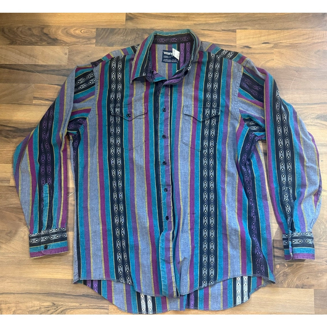 Wrangler Brushpopper Southwestern designed size XL