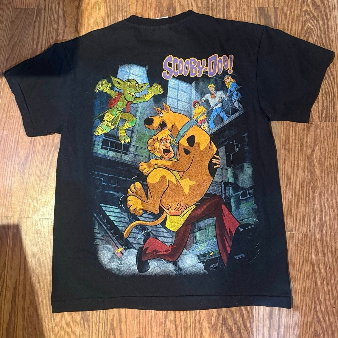 Scooby Doo Stage Fright Bootleg Tees Size Large