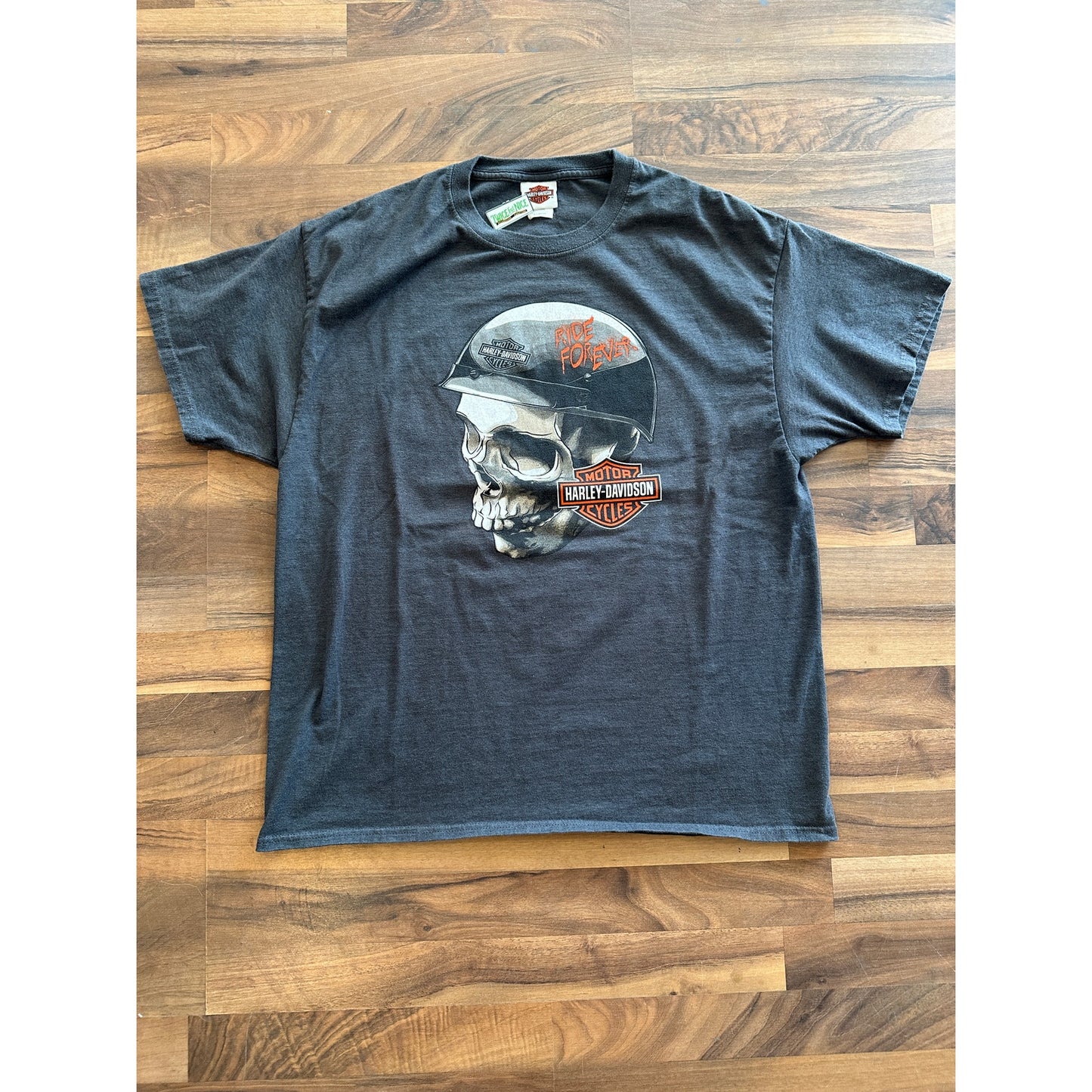Tripps Harley Davidson Skull Head with Helmet Size XL