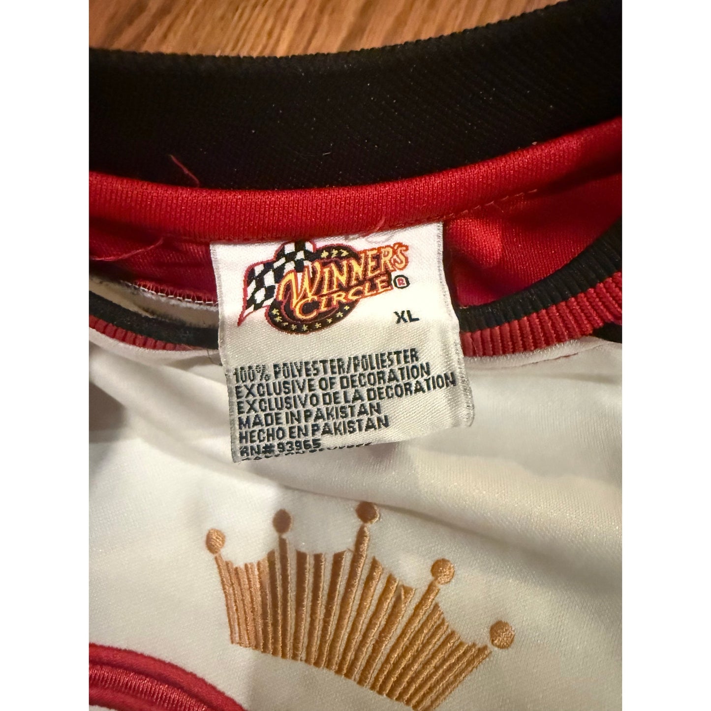 Vintage 90s–00s Budweiser Jersey Earnhardt Jr Winners Circle
