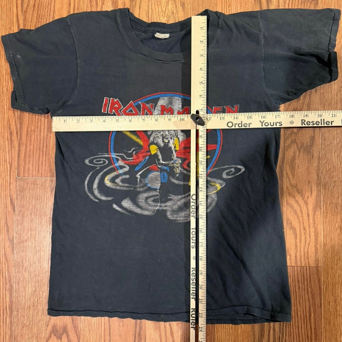 1981 1982 True Vintage Iron Maiden Japan Size Medium