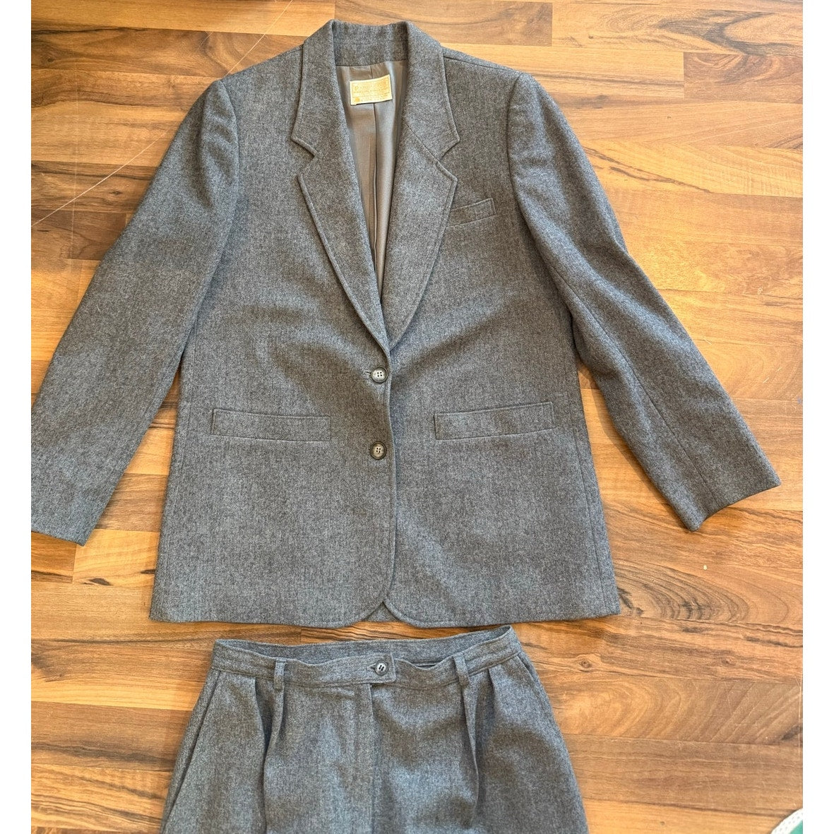 Pendleton Wool Suit Jacket and Pants Size 12
