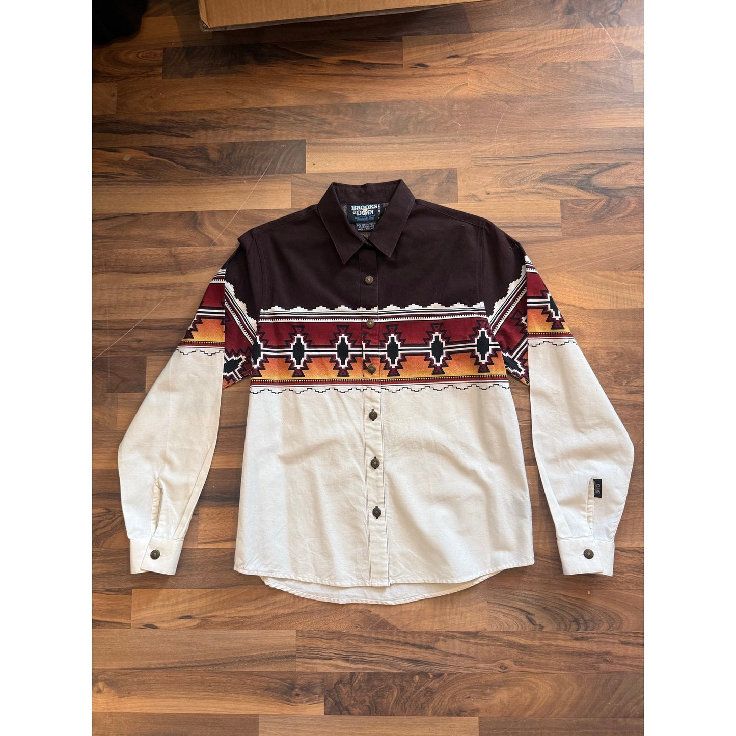Brooks and Dunn Panhandle Slim Western Snap Size Small