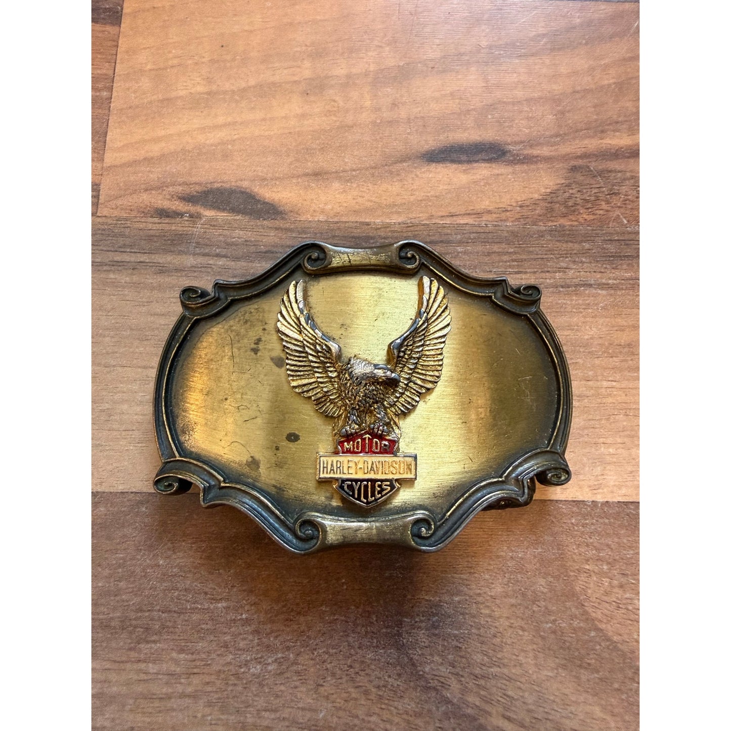 1978 Raintree Harley Davidson Eagle Belt Buckle