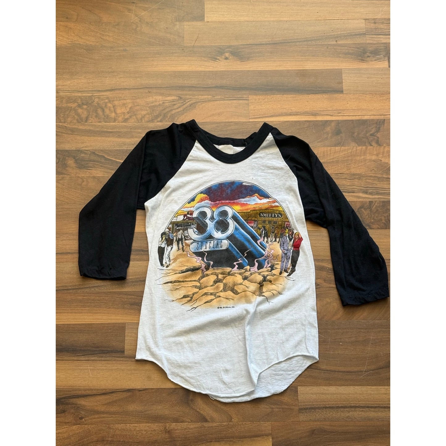 1982 .38 Special 3/4 Sleeve Original Baseball Tee