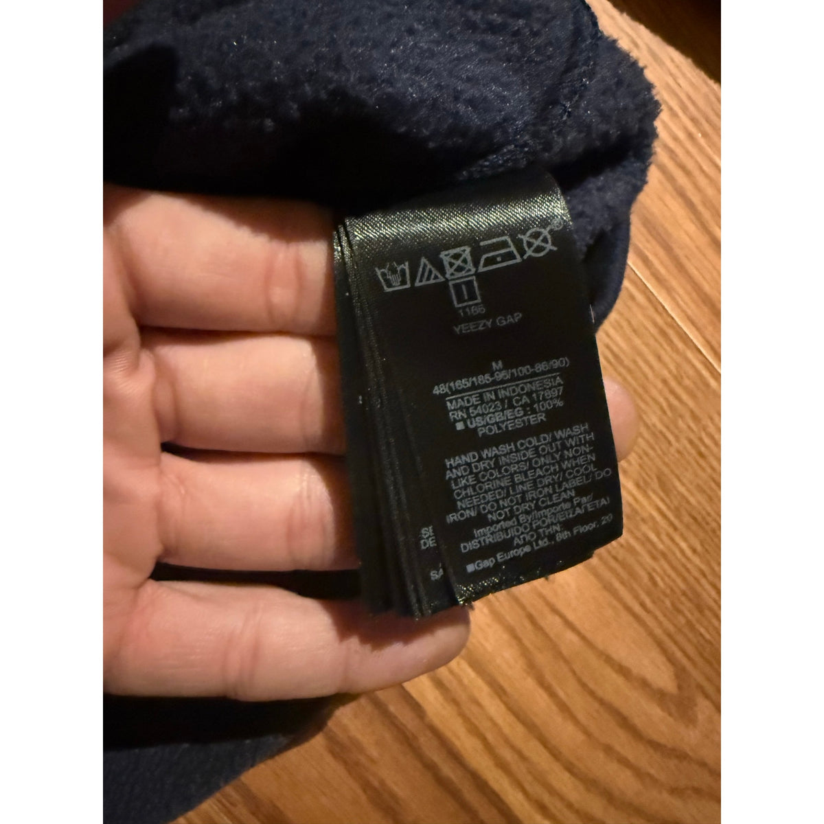 Yeezy x Gap Polar Fleece Hoodie Collab Size Medium