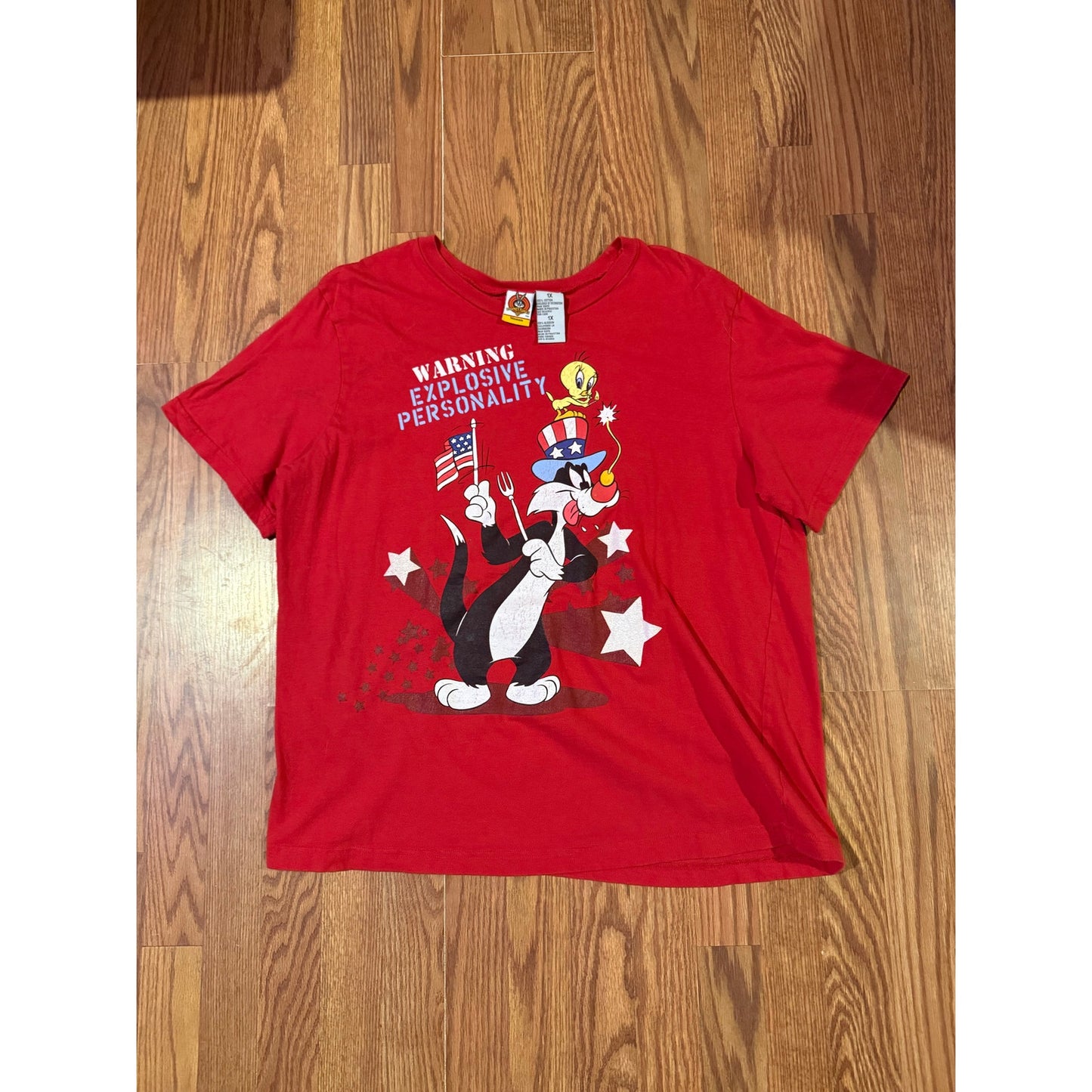 90s Y2K Sylvester and Tweety Patriotic