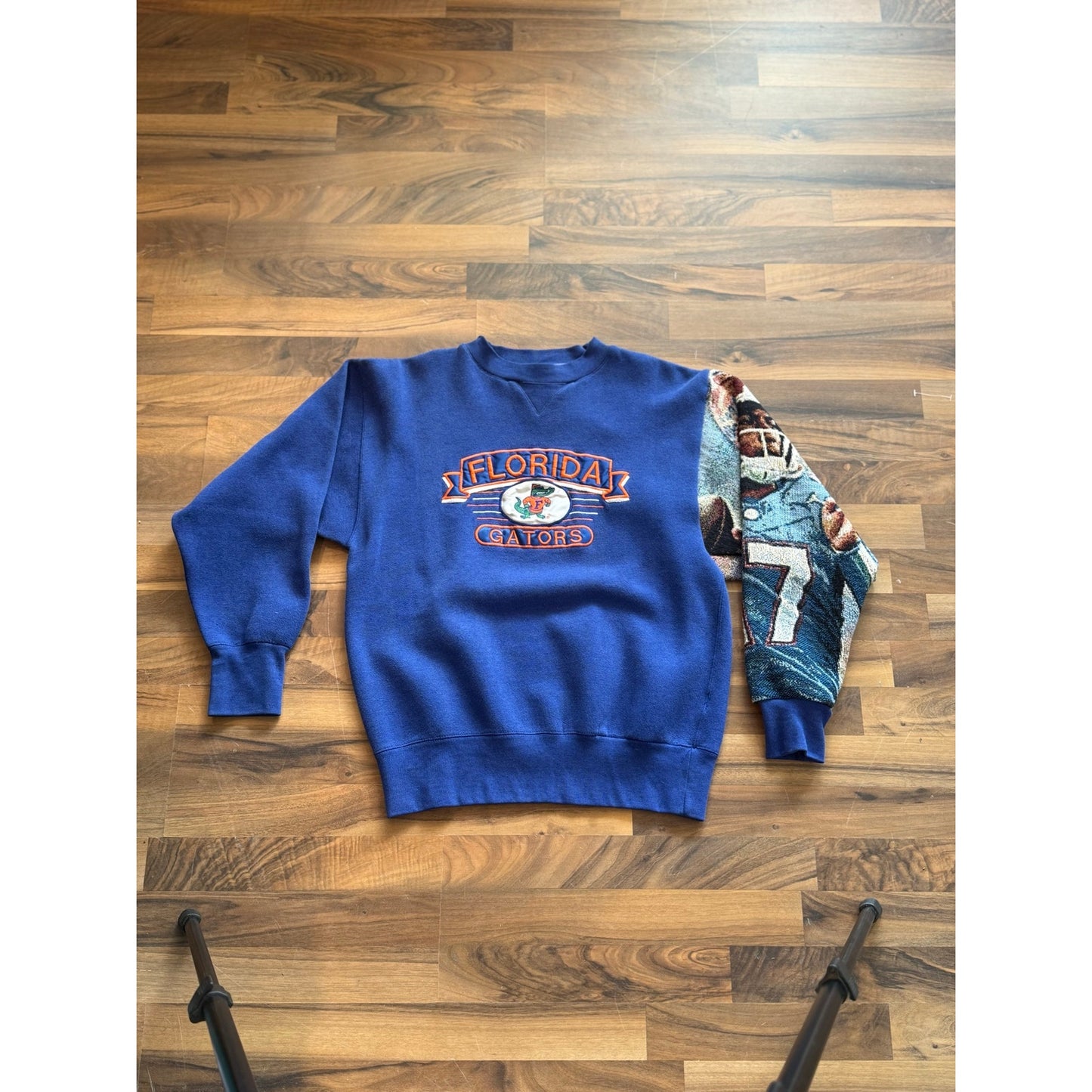 Florida Gators Crew Neck Embroidered Size Large Custom