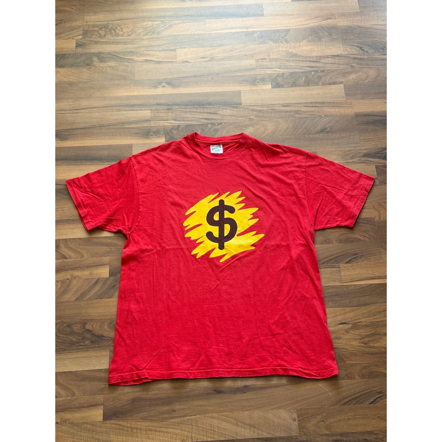 Texas Lotto Scratchman single stitch Size Xl