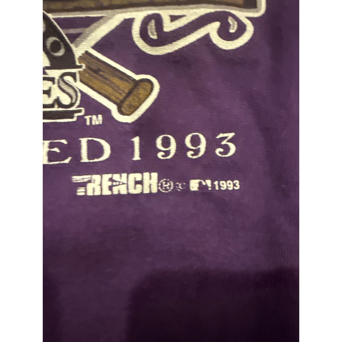Trench 1993 Colorado Rockies size Xl