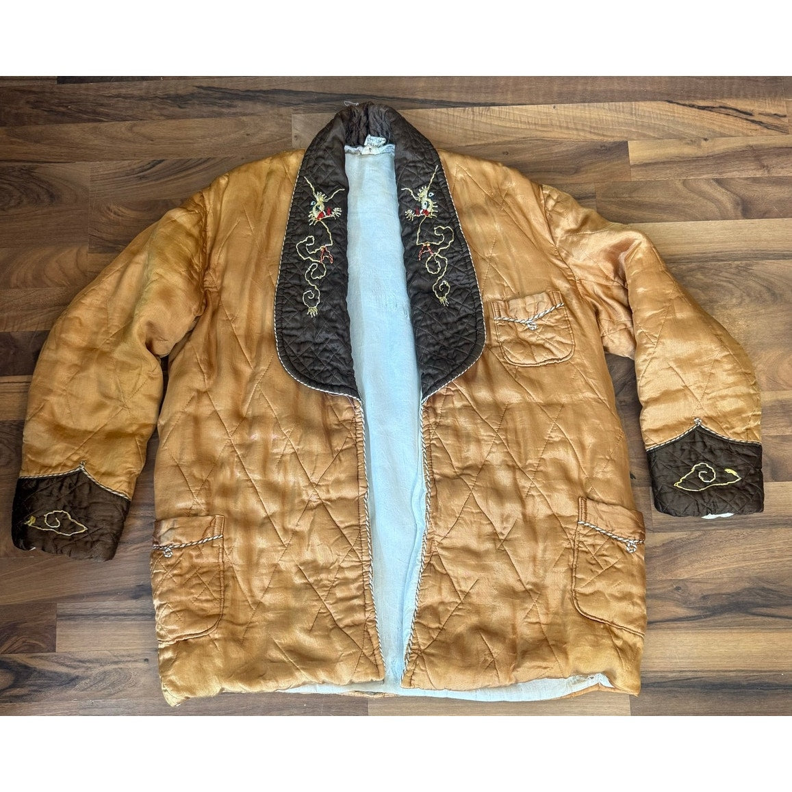 1940s Japanese Smoker Jacket Size Large