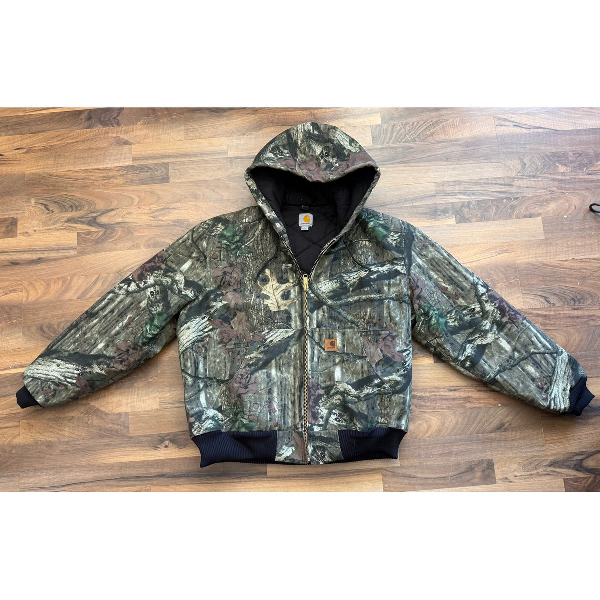 Carhartt Mossy Oak Break Up J221 314 Camo Jacket size Large