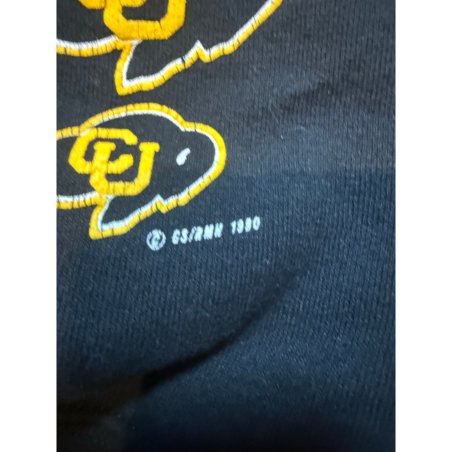 1990Shrinking Buffalo Colorado University Size XL