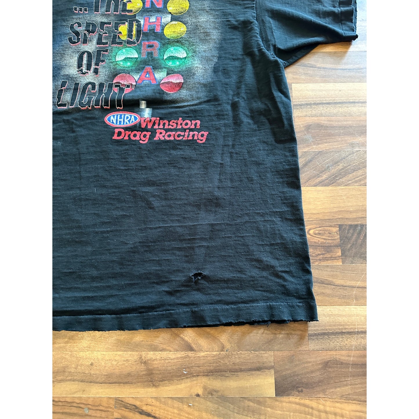Vintage NHRA Winston Drag Racing Size XL