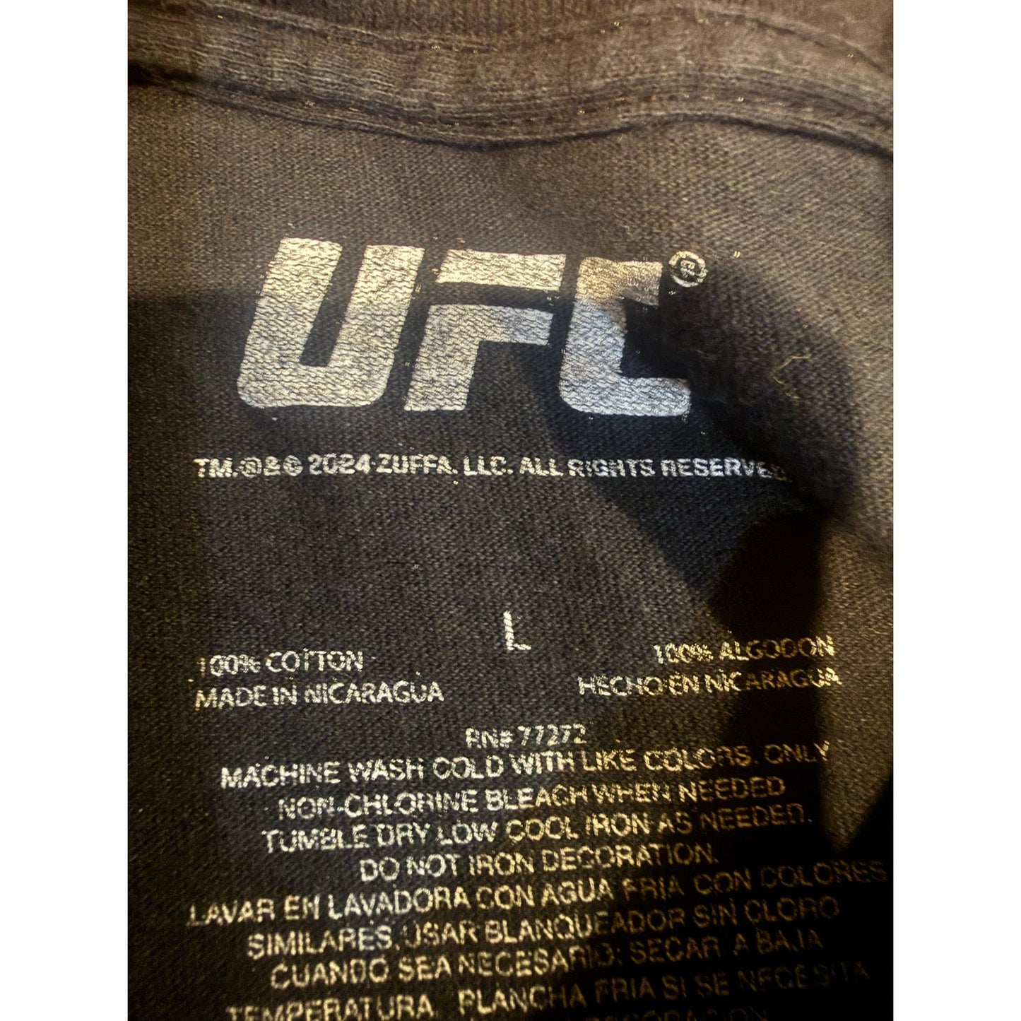 UFC World Wide Size Large