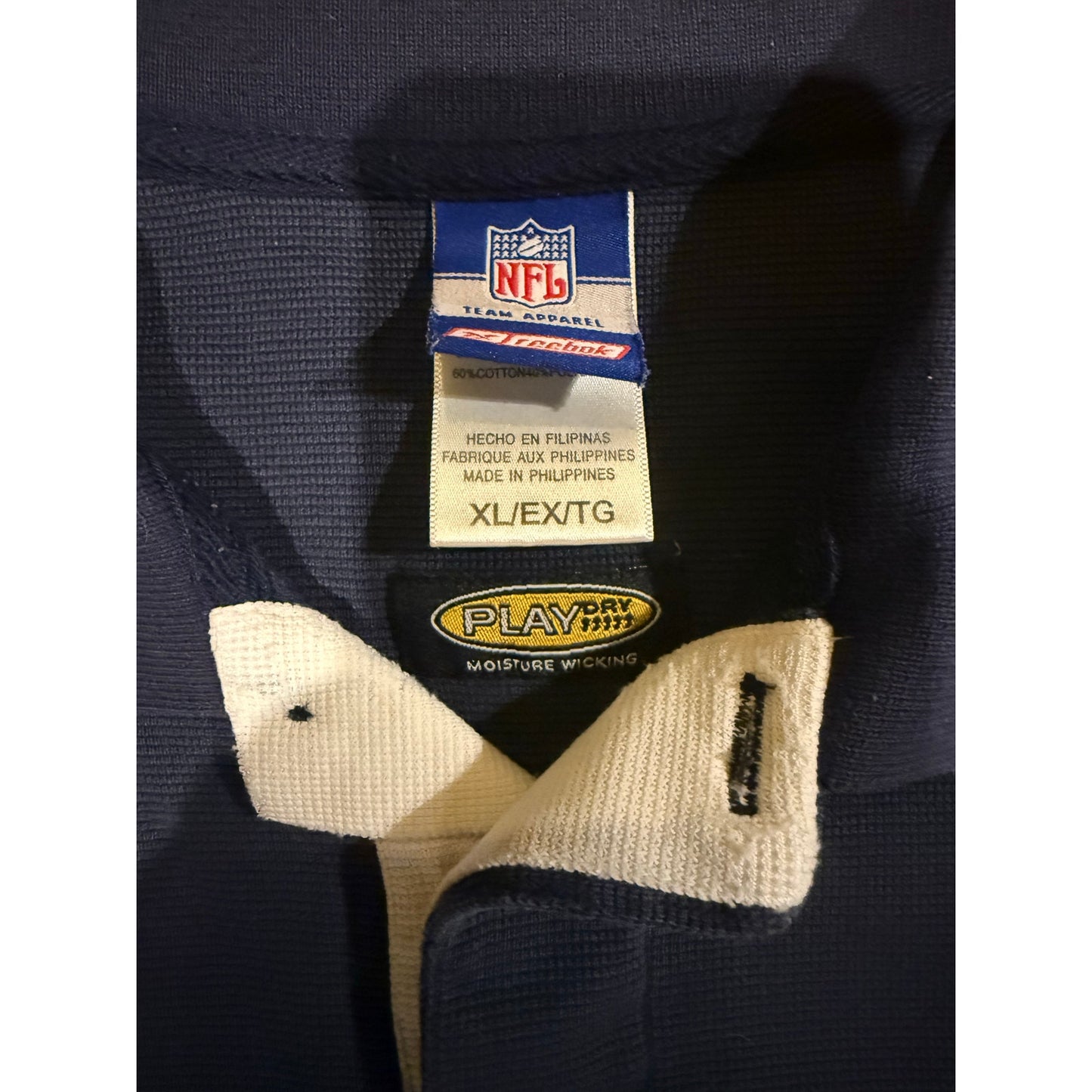 Y2K Reebok Houston Texans Collard Size XL