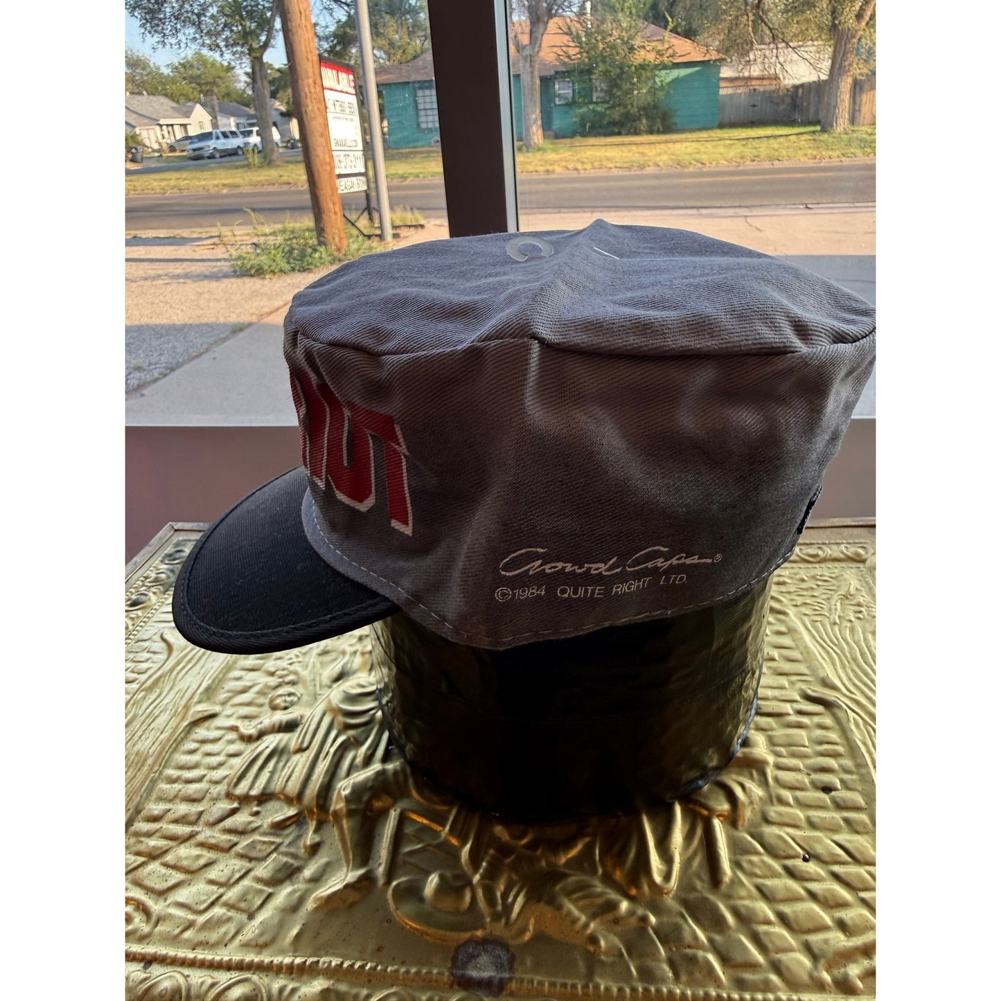 Deadstock 80's Quiet Riot Painters Hat
