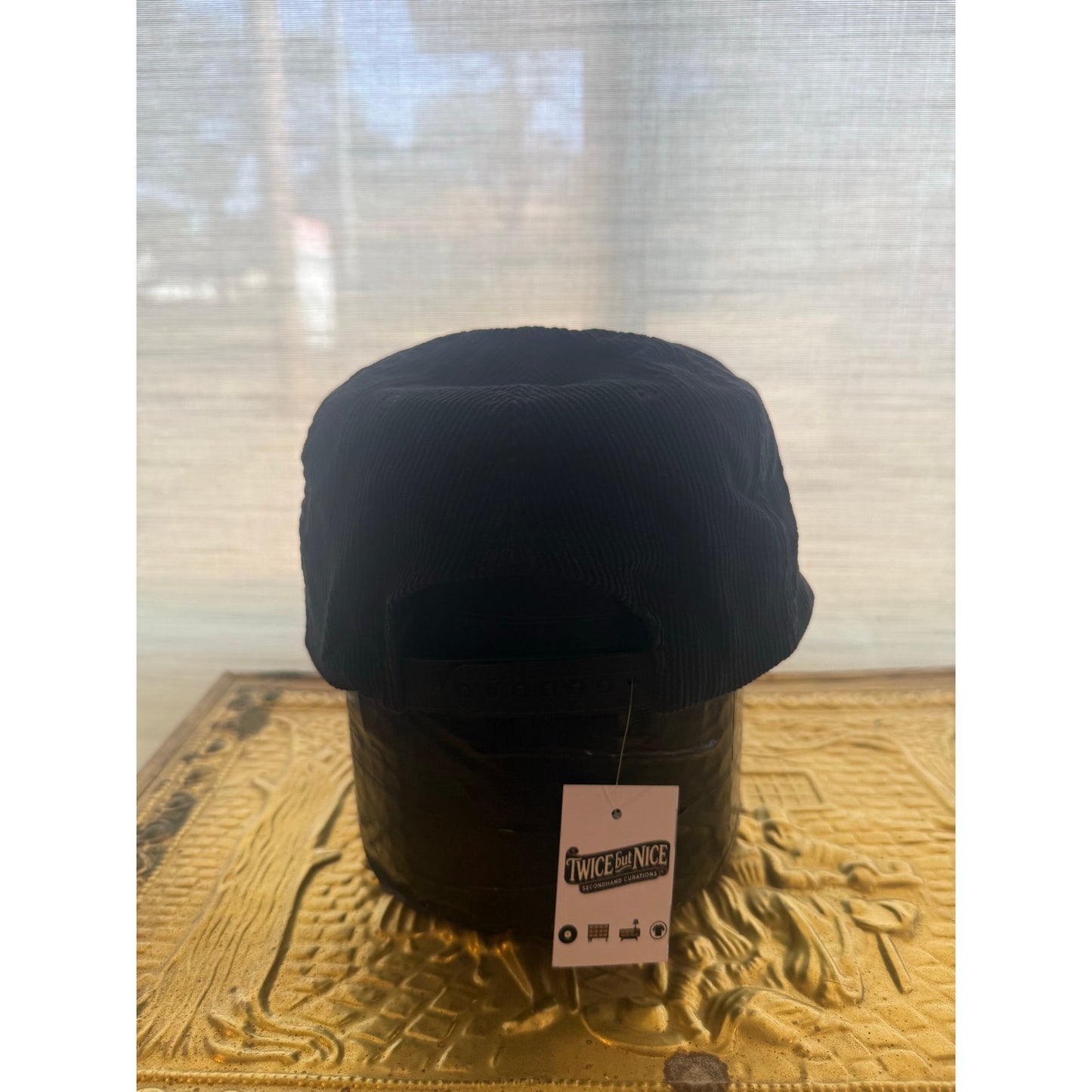 Sands Las Vegas Black Corduroy Snap Back