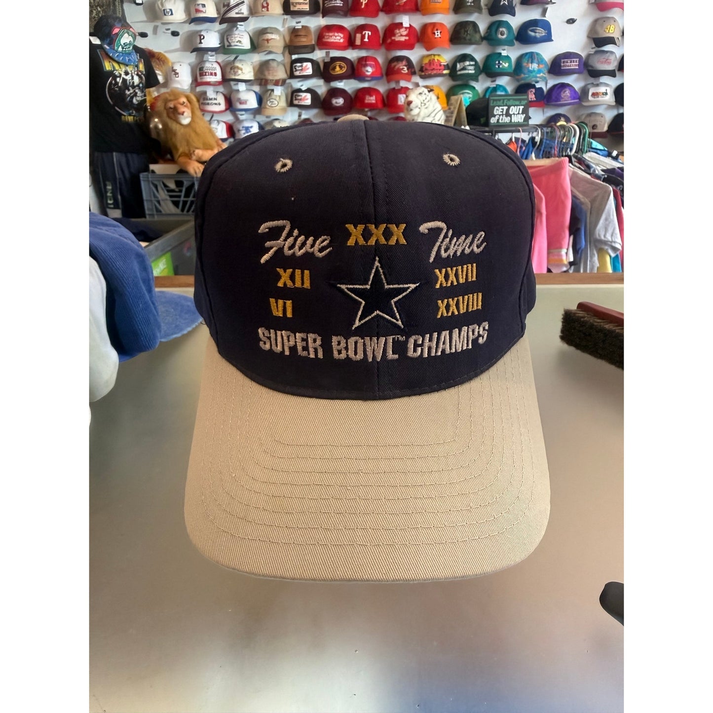 Dallas Cowboys 5X Super Bowl Champs Snap Back
