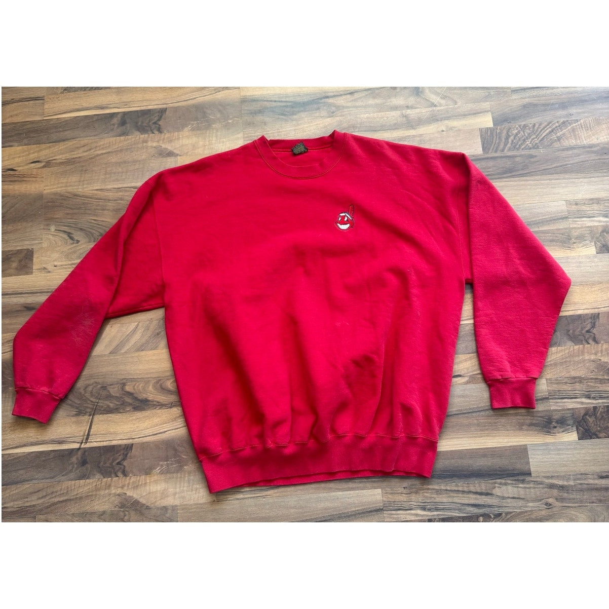 Cross Creek Cleveland Indians Crew Neck Size XXL