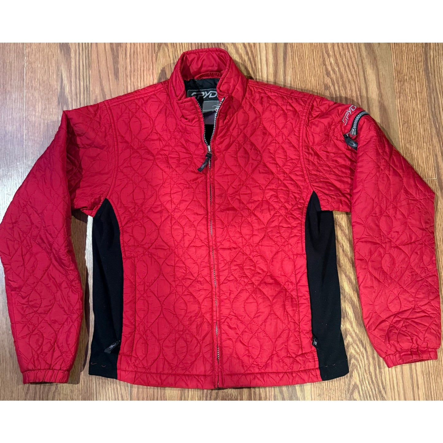 Spyder Red Quilted Insulated Jacket – Performance Outerwear