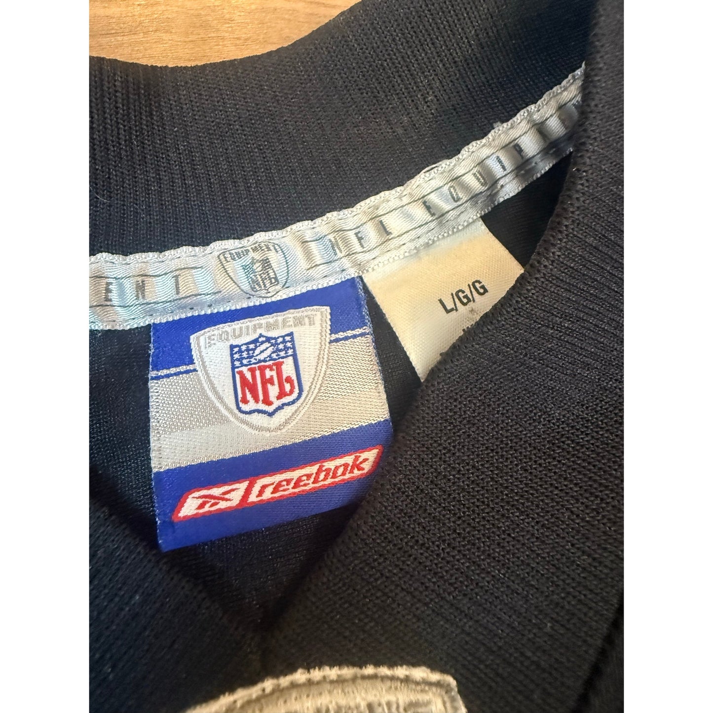 NFL Reebok Tim Brown Raiders Jersey Size Large