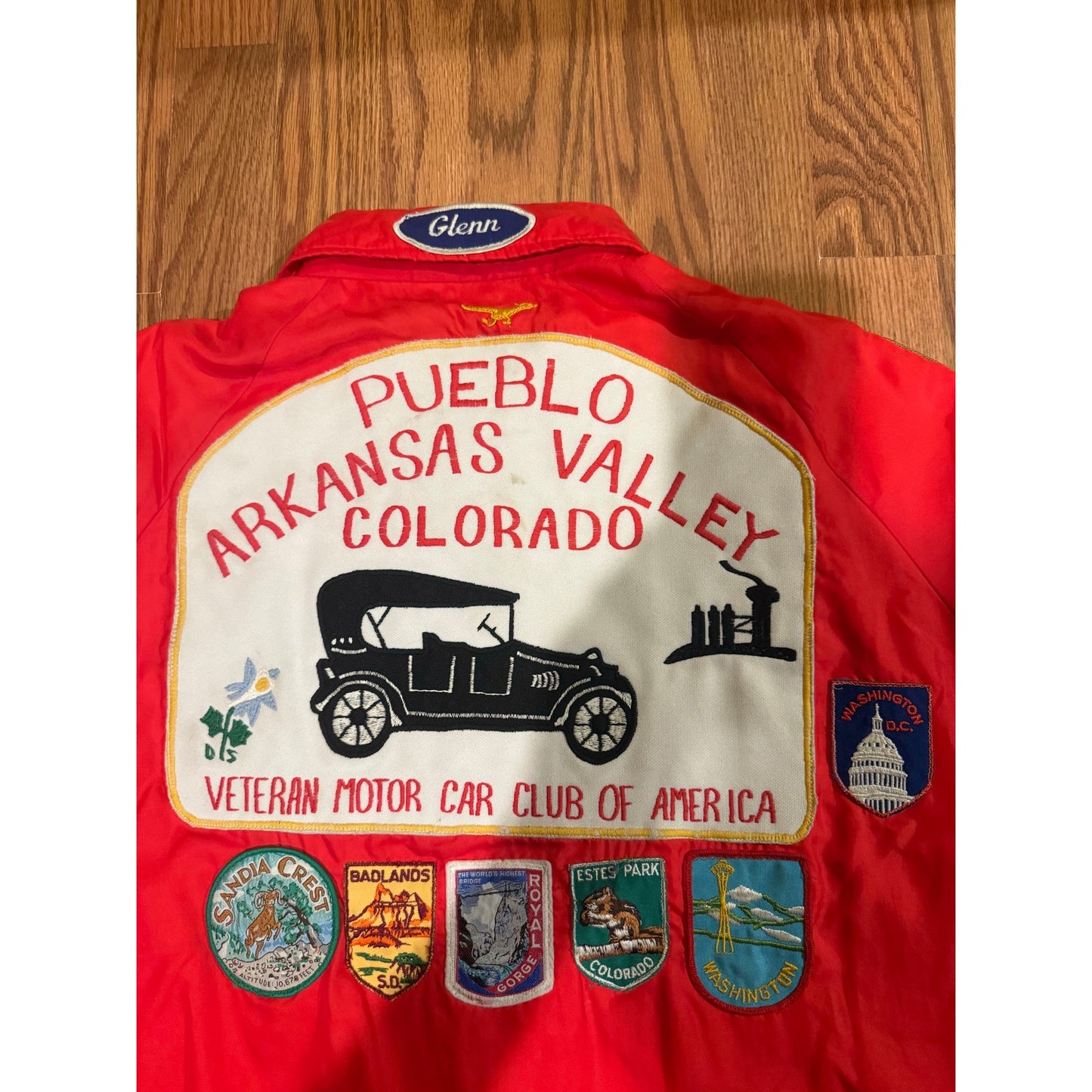 80s Car Club Jacket With Patches