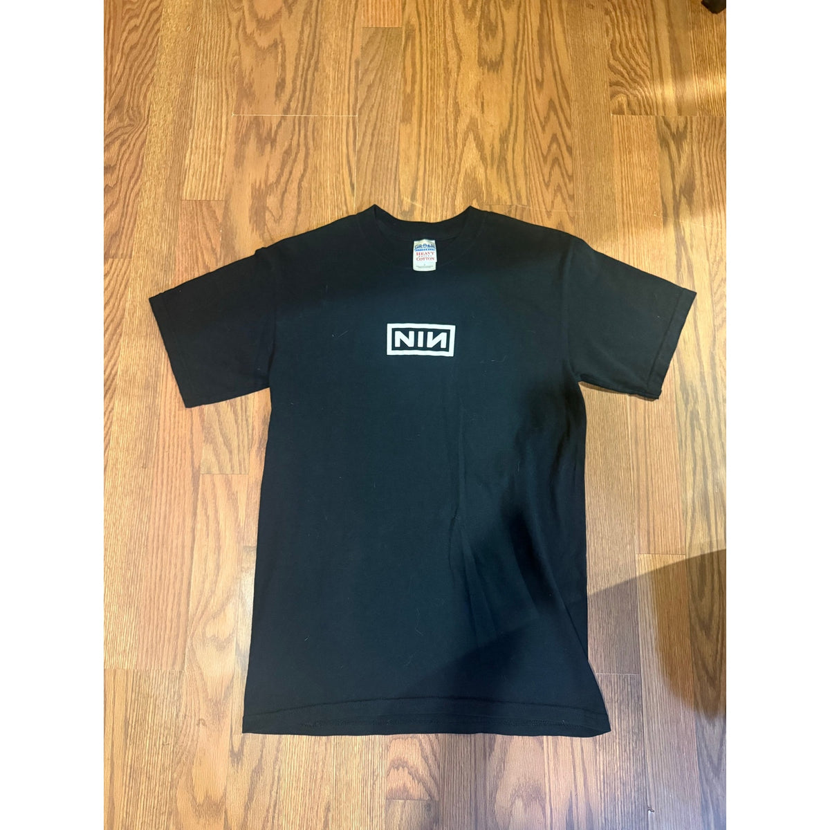 90s Nine Inch Nails shadow print Back Size Small
