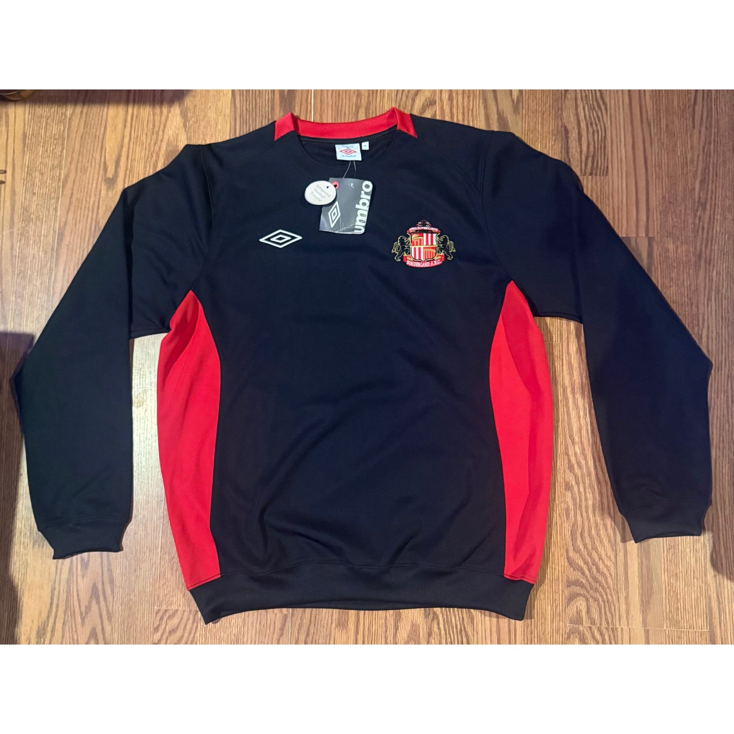 Umbro Sunderland AFC Training Sweatshirt made in England XL