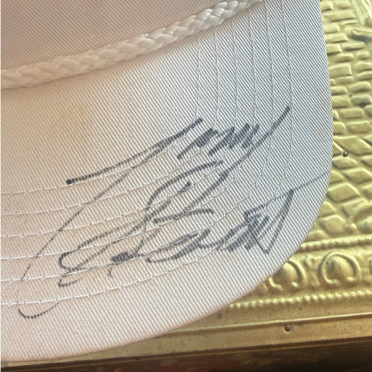 Tony Stuart Signed Racing Club Hat and 1995 Jiffy Lube Miami 300 Pin