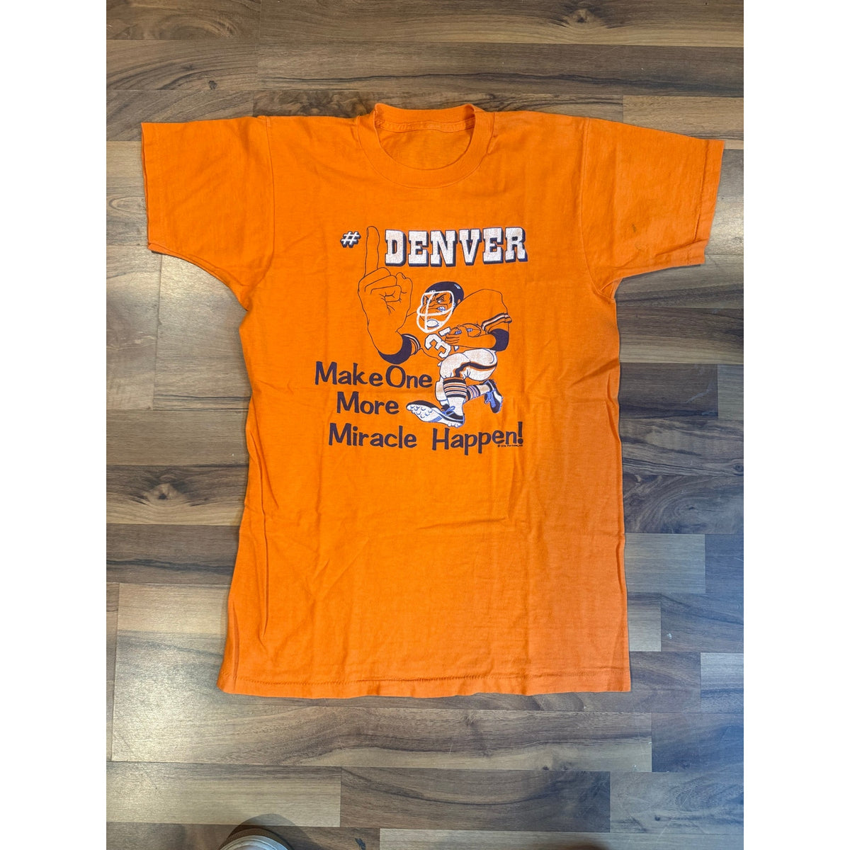 1978 Denver Broncos one more miracle size medium
