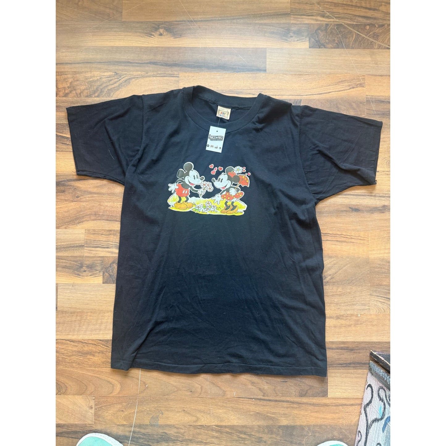 Mickey and Minnie Single Stitch Size Large